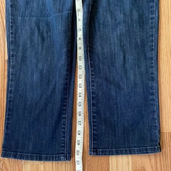 Levi's Jeans Womens 10 30 Blue Demi Curve Classic Medium Wash Western Farm Rodeo - Picture 4 of 10